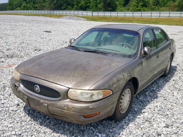 1G4HP54K02U116166 - 2002 BUICK LESABRE CU GRAY photo 2