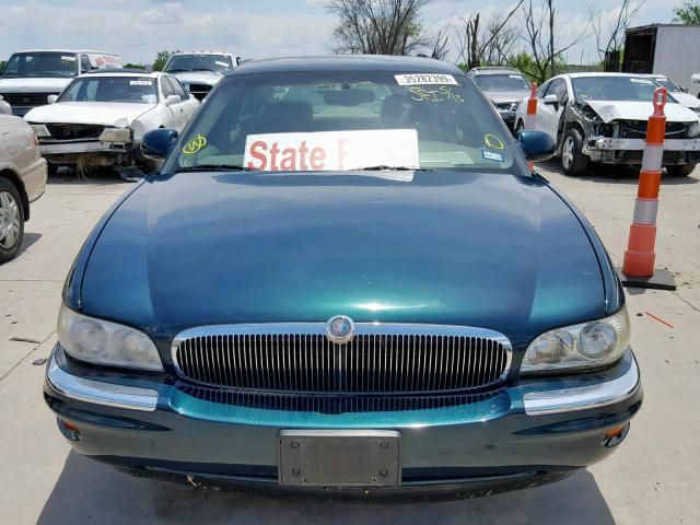 1G4CU5210X4649459 - 1999 BUICK PARK AVENU GREEN photo 9