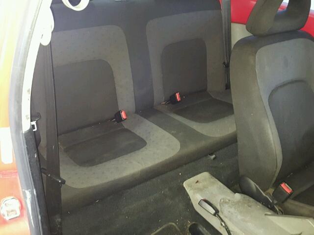 3VWBB61C7WM011384 - 1998 VOLKSWAGEN NEW BEETLE წითელი ფოტო 6