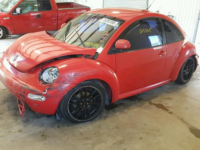 3VWBB61C7WM011384 - 1998 VOLKSWAGEN NEW BEETLE წითელი ფოტო 9