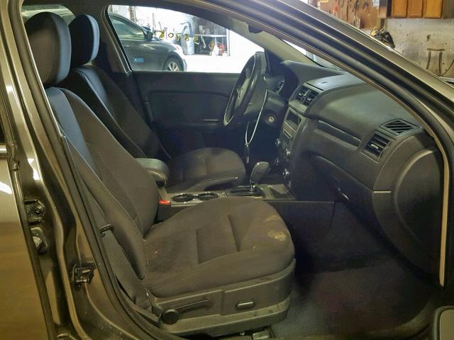 3FAHP0JA5AR373340 - 2010 FORD FUSION SEL GRAY photo 5