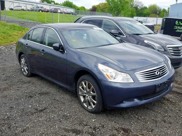 JNKCV61F69M054265 - 2009 INFINITI G37 BLUE photo 1