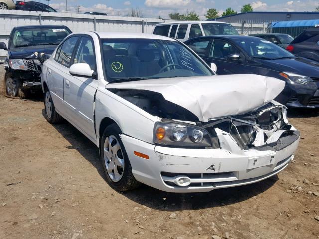 KMHDN46DX5U993636 - 2005 HYUNDAI ELANTRA GL WHITE photo 1