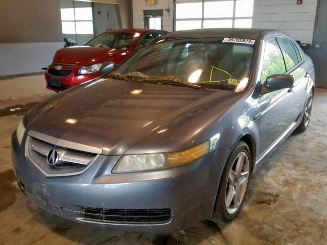 19UUA66206A026385 - 2006 ACURA 3.2TL CHARCOAL photo 2