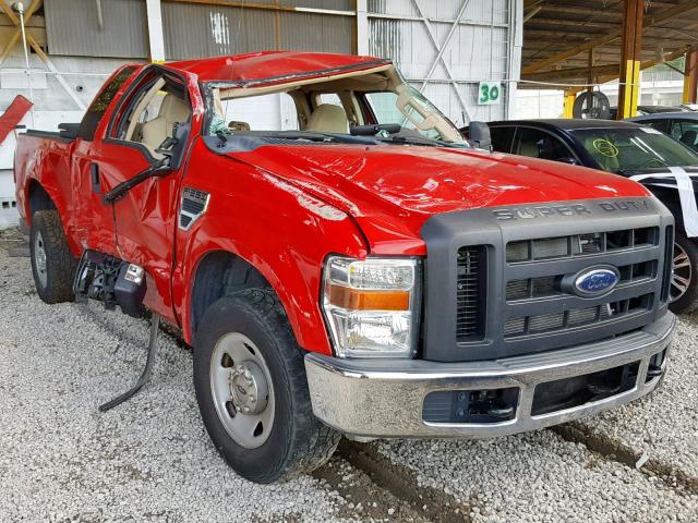 1FTNX20519EA81583 - 2009 FORD F250 SUPER RED photo 1