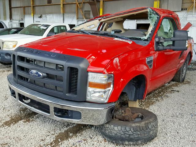 1FTNX20519EA81583 - 2009 FORD F250 SUPER RED photo 2