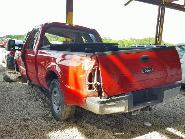 1FTNX20519EA81583 - 2009 FORD F250 SUPER RED photo 3