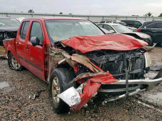 1N6AD07U28C428497 - 2008 NISSAN FRONTIER C RED photo 1