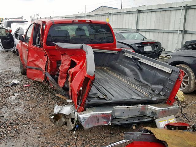 1N6AD07U28C428497 - 2008 NISSAN FRONTIER C RED photo 3