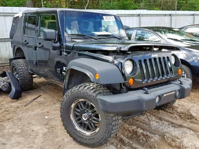 1J4GA391X7L165615 - 2007 JEEP WRANGLER X BLACK photo 1