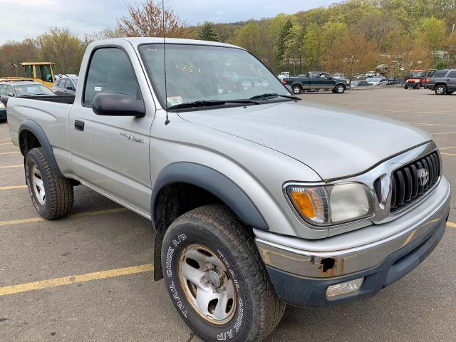 5TEPM62N33Z259312 - 2003 TOYOTA TACOMA SILVER photo 1