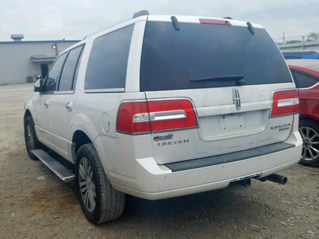 5LMJJ2H5XAEJ01153 - 2010 LINCOLN NAVIGATOR WHITE photo 3