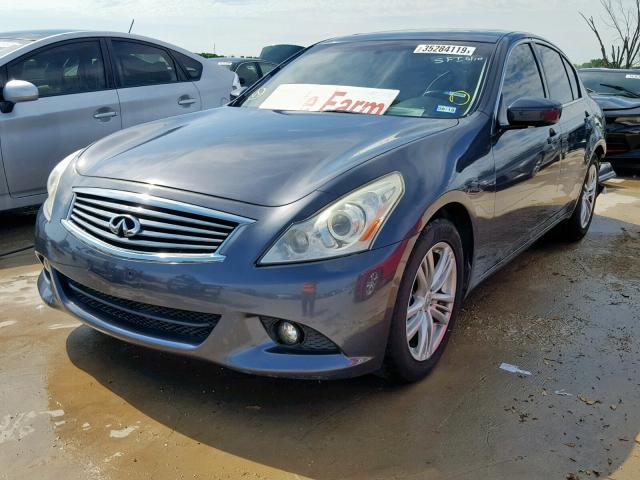 JN1CV6AP1CM933287 - 2012 INFINITI G37 BASE GRAY photo 2