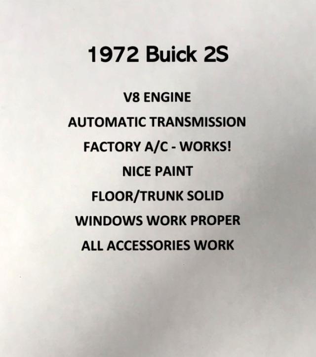 4H37J2H222069 - 1972 BUICK BUICK RED photo 9