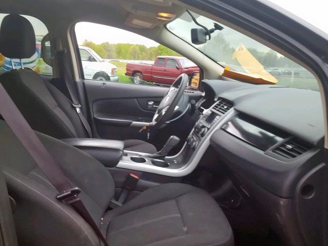 2FMDK4GC1DBC56683 - 2013 FORD EDGE SE BLACK photo 5