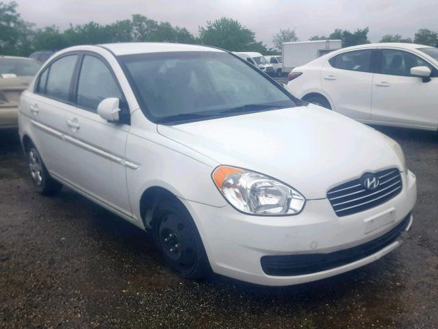 KMHCN46C58U195276 - 2008 HYUNDAI ACCENT GLS WHITE photo 1