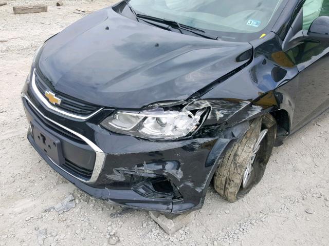 1G1JB5SH2H4170470 - 2017 CHEVROLET SONIC LS 黑色 照片 9