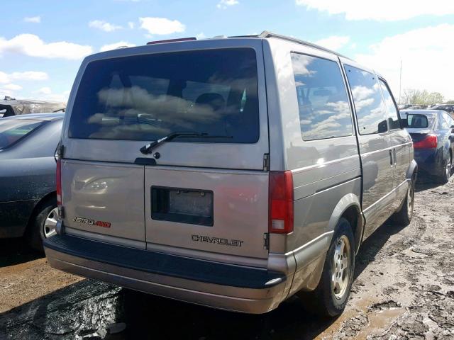 1GNEL19X95B128713 - 2005 CHEVROLET ASTRO TAN photo 4