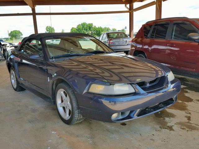 1FAFP46V41F187652 - 2001 FORD MUSTANG CO BLUE photo 1