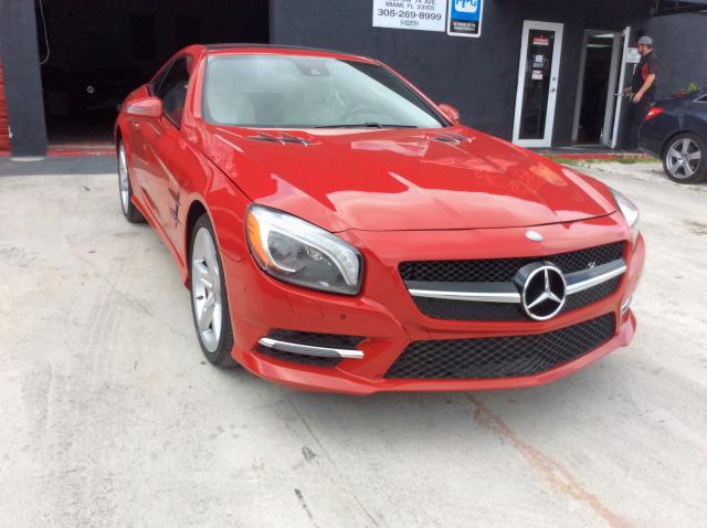 WDDJK6FA9GF038292 - 2016 MERCEDES-BENZ SL 400 RED photo 1