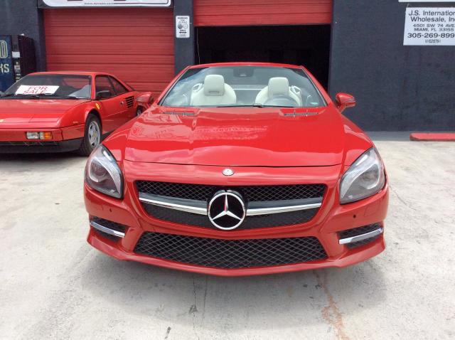 WDDJK6FA9GF038292 - 2016 MERCEDES-BENZ SL 400 RED photo 10