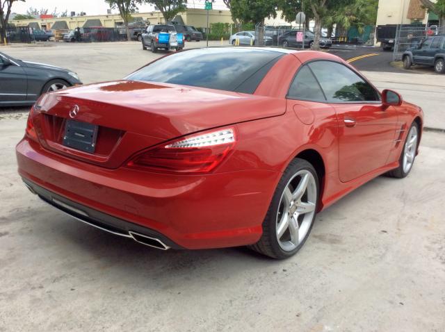 WDDJK6FA9GF038292 - 2016 MERCEDES-BENZ SL 400 RED photo 2