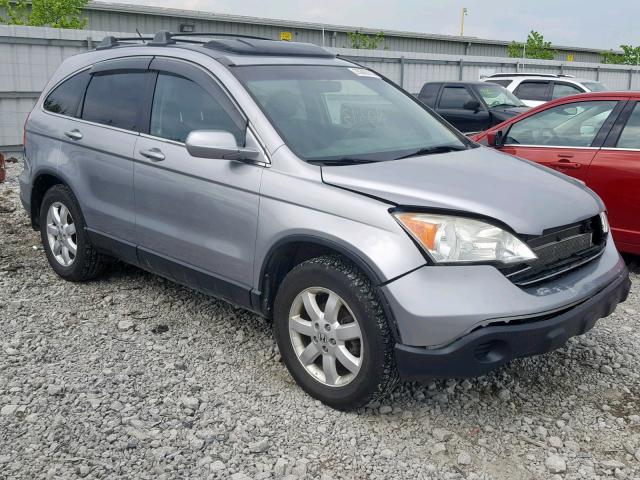 5J6RE48717L003817 - 2007 HONDA CR-V EXL SILVER photo 1