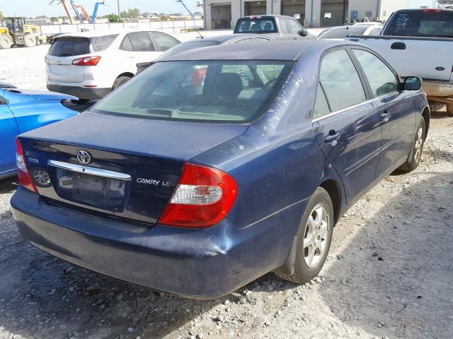 4T1BE32K22U503515 - 2002 TOYOTA CAMRY LE  photo 4