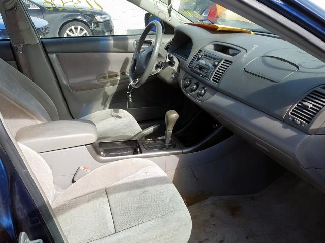 4T1BE32K22U503515 - 2002 TOYOTA CAMRY LE  photo 5