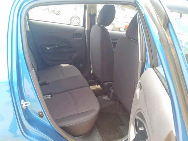 ML32A4HJ1HH013365 - 2017 MITSUBISHI MIRAGE SE BLUE photo 6