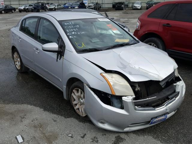 3N1AB6AP3AL652230 - 2010 NISSAN SENTRA 2.0 SILVER photo 1