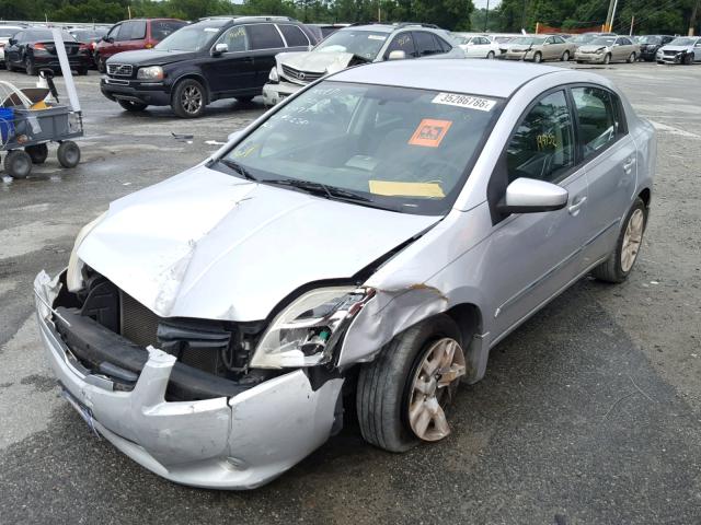 3N1AB6AP3AL652230 - 2010 NISSAN SENTRA 2.0 SILVER photo 2