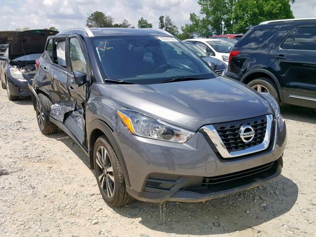 3N1CP5CUXJL527345 - 2018 NISSAN KICKS S GRAY photo 1