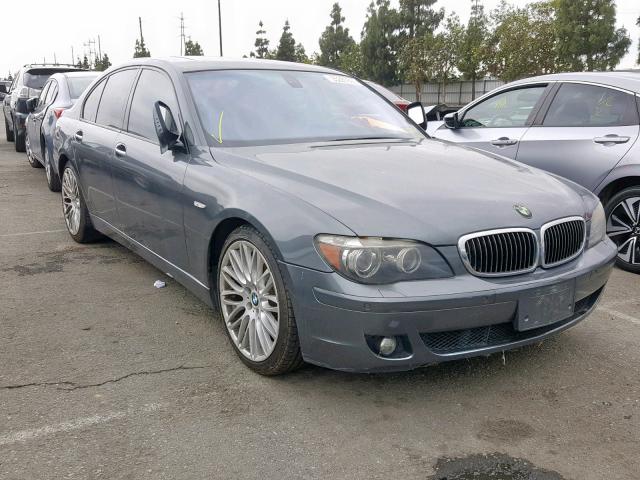 WBAHL83518DT11213 - 2008 BMW 7 SERIES GRAY photo 1