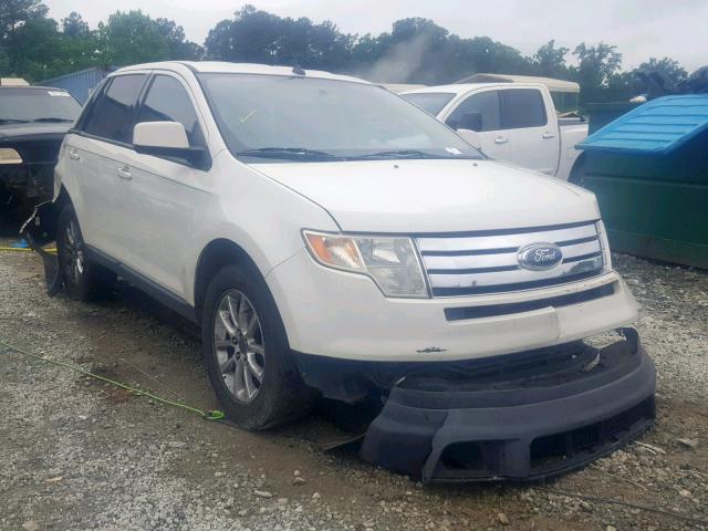 2FMDK38CX9BA33333 - 2009 FORD EDGE SEL WHITE photo 1