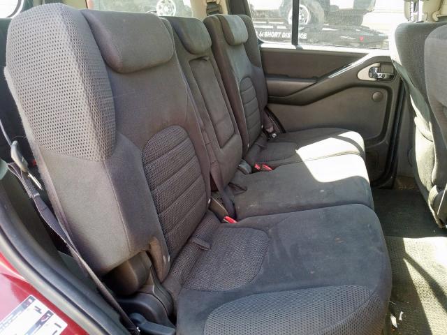 5N1AR18W96C613567 - 2006 NISSAN PATHFINDER LE  ფოტო 6