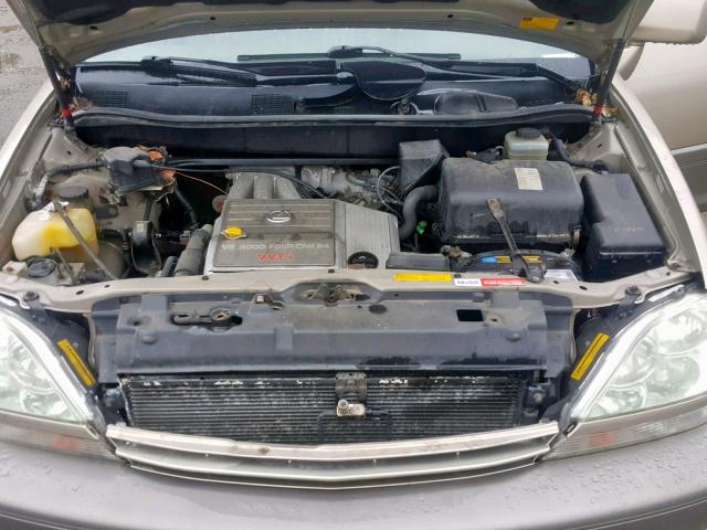 JTJHF10U920283038 - 2002 LEXUS RX 300 GOLD photo 7