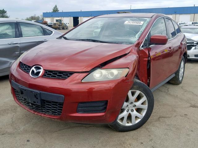 JM3ER293470159125 - 2007 MAZDA CX-7 RED photo 2