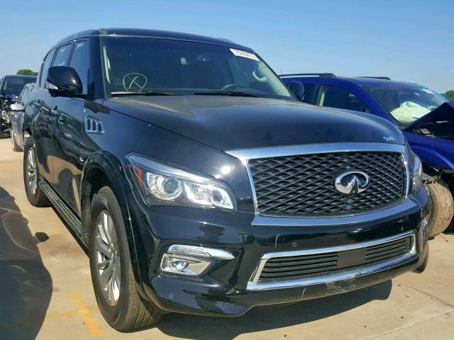 JN8AZ2NF5H9641403 - 2017 INFINITI QX80 BASE BLACK photo 1