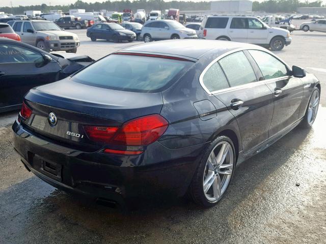 WBA6B2C52DD128615 - 2013 BMW 650 I BLACK photo 4