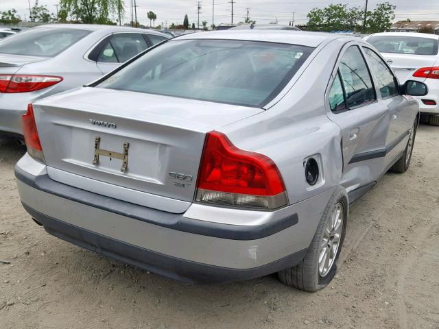 YV1RS58D532255252 - 2003 VOLVO S60 2.4T SILVER photo 4