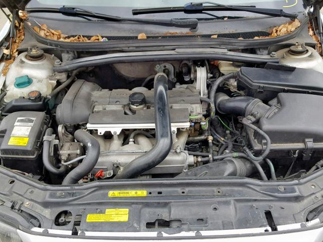 YV1RS58D532255252 - 2003 VOLVO S60 2.4T SILVER photo 7