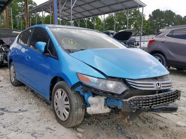 JHMZE2H35BS001332 - 2011 HONDA INSIGHT BLUE photo 1