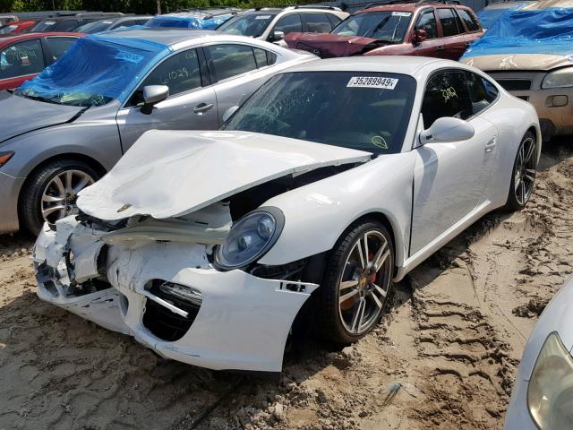 WP0AB2A9XBS720677 - 2011 PORSCHE 911 CARRER WHITE photo 2