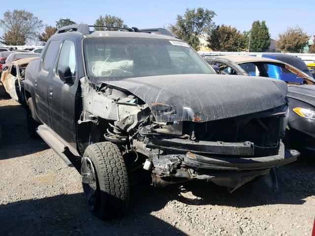 5FPYK1F58AB008346 - 2010 HONDA RIDGELINE BLACK photo 1