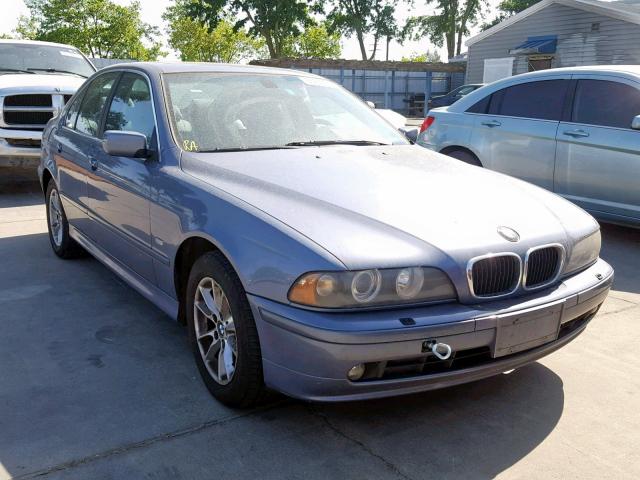 WBADT43453G024446 - 2003 BMW 525 I AUTO BLUE photo 1