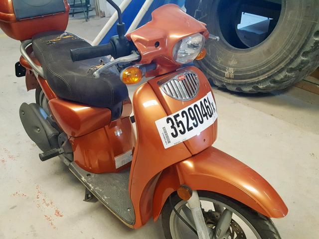 ZD4SCC0113S000662 - 2003 APRILIA SCARABEO 5 ORANGE photo 9