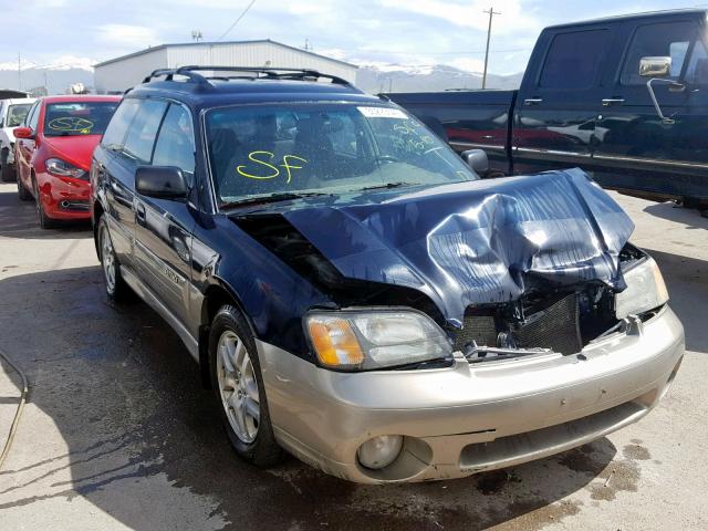 4S3BH675817677618 - 2001 SUBARU LEGACY OUT TWO TONE photo 1