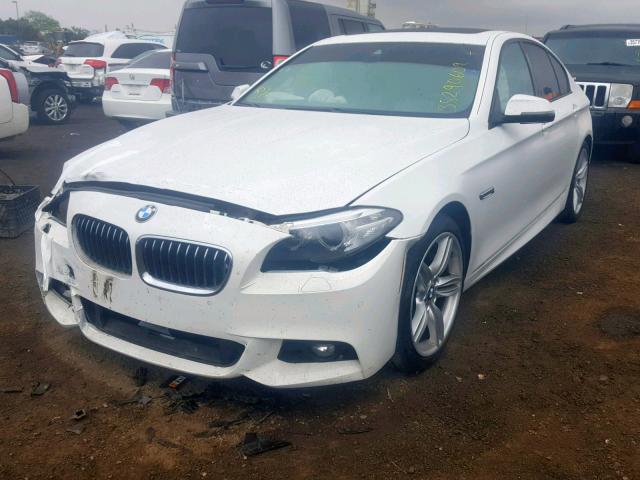 WBA5B1C57FD920655 - 2015 BMW 535 I WHITE photo 2