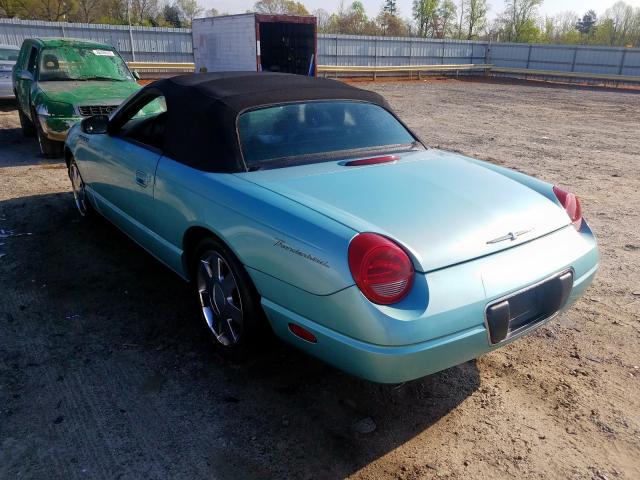 1FAHP60A42Y114720 - 2002 FORD THUNDERBIRD  photo 3